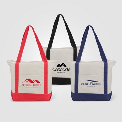 Zephyr - 12 oz. Cotton Canvas Tote Bag - Silkscreen