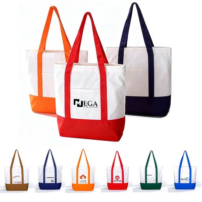 12oz Small Recycled Cotton Canvas Tote