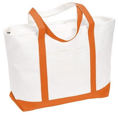 Heavy-Duty Canvas Market Tote with Customizable Print