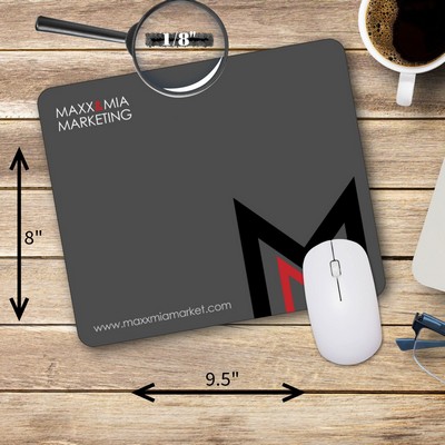Mouse Carpet™ Heavy-Duty Fabric Mouse Pad (8"x9.5"x1/8") STANDARD