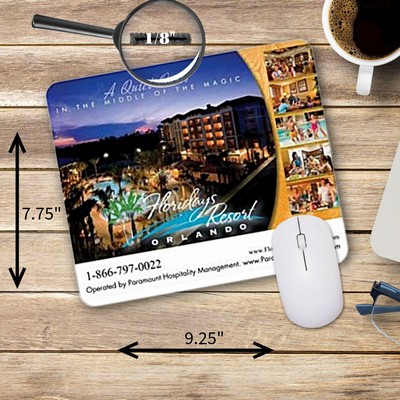 Mouse Carpet™ Heavy-Duty Fabric Mouse Pad (7.75"x9.25"x1/8") STANDARD